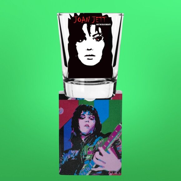 JOAN JETT SHOT GLASSES/GIFT BOXES! - Picture 5 of 7